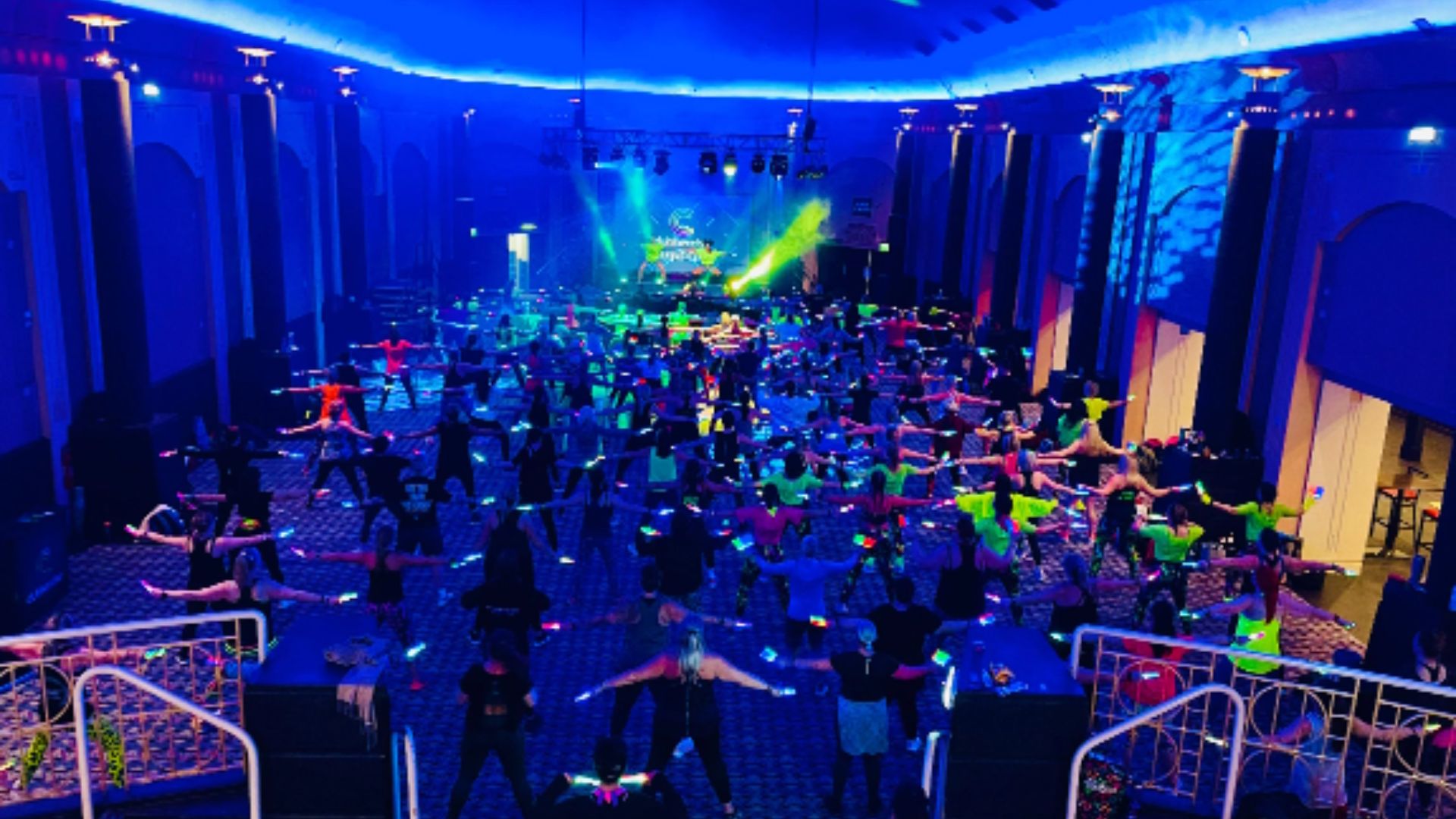 Clubbercise photo from the International Fitness Showcase in Blackpool